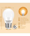 LED A5 G45 - Stor Spredning - E27 7W - 3000K