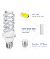 LED Spiral B5 - 7W E27 6500K