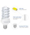 LED B5 Spiral 15W E27 6500K