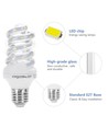 LED B5 Spiral 9W E27 - 6500K