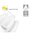 Aigostar LED-lampe, A5 C37 - 9W, E14 fatning, 3000K, Varmt Hvidt Lys, Sæt med 5 stykker