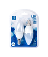 LED A5 C37 E14 4W 6500K - Dobbelt Pakke