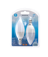 LED A5 C37 E14 6W 6500K Dobbelt-Pakke
