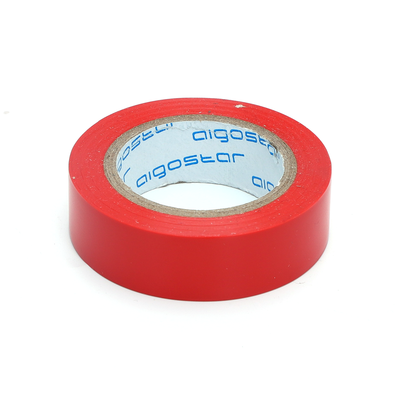 Rød PVC Elektrikertape 0,13mm x 17mm x 10m