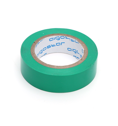 Grøn PVC Elektriker Tape 0,13 mm x 17 mm x 15 m