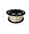 LED Strip 230V 7W/m - Hvid | 50M | 10MM | 60LED/m