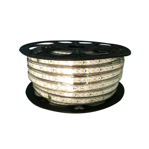 LED-lysslange - 50 meter, 6000K dagslys, hvid, IP65, 180 LEDs