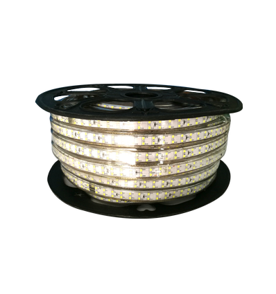 LED-lysslange - 50 meter, 6000K dagslys, hvid, IP65, 180 LEDs