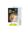 LED Bordlampe Sort 7W - 6500-2700K, Berøringsdæmpning med Kalenderfunktion