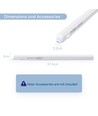 LED T5 Armatur 60cm - 8W 6500K