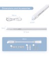 LED T5 Armatur 60cm - 8W 6500K