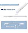 LED T5 Armatur 60cm - 8W 6500K