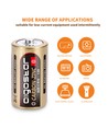 Kul-Zink Batteri R14C 1,5V, 2-pak