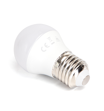 LED A5 G45 med Stor Spredning - E27, 4.9W, 3000K - 10 stk.