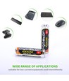 AAA Alkalisk Batteri 1,5V LR03 - 4-pak