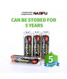 6 stk. Alkalisk Batteri AA 1,5V LR6