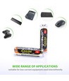 6 stk. Alkalisk Batteri AA 1,5V LR6