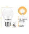 LED A5 G45 - Stor Spredning - E27, 9W, 3000K