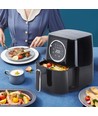 Odin airfryer Elektronisk 1400W 4,2L med Bakke - Sort