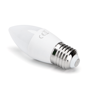 LED A5 C37 E27 4W 3000K Dobbelt-Pakke - Kulør : Varm