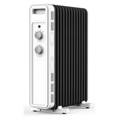 Outlet: 2300W U-Formet Varmeblæser med Finner - 3 Varmeindstillinger & ECO-Indstilling / Luke