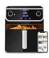 Airfryer Joy 8L - med LED-display og visningsvindue