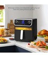 Airfryer Joy 8L - med LED-display og visningsvindue