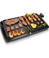 BBQ / Grill plade 2000W - Sort