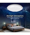 LED Loftslampe Diamant 20W 6500K - Stjerneeffekt Påbygningsmodel