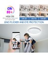 LED Loftslampe Diamant 20W 6500K - Stjerneeffekt Påbygningsmodel