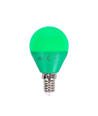 LED A5 G45 - E14 4W Grønt Lys, Stor Spredning