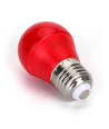 LED A5 G45 - Storspredning E27, 4W, Rødt Lys