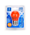 LED A5 G45 - E27 4W - Stor Spredning - Orange Lys