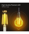 LED Filament pære G45 E14 4W - 2700K, Klar