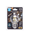 LED Filament pære G45 E27, 4W - 6500K, Klar