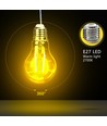 LED Filament pære A60 E27 - 4W, 2700K, Klar