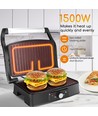 PaniniMaker 1500W - Rustfrit Stål, Panini grill - Hitte