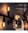 LED Filament pære G45 E14 4W 2200K Amber