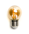 LED Filament pære G45 E27 4W 2200K Amber