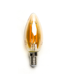LED Filament C35 E14 - 4W, 2200K, Amber